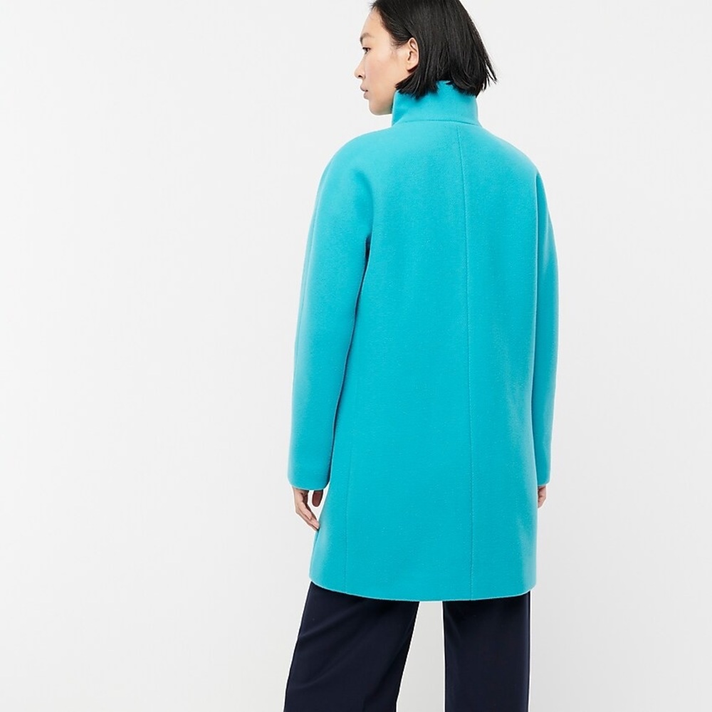 J.Crew Cocoon Coat in Italian Stadium-Cloth Wool - Picture 2 of 14